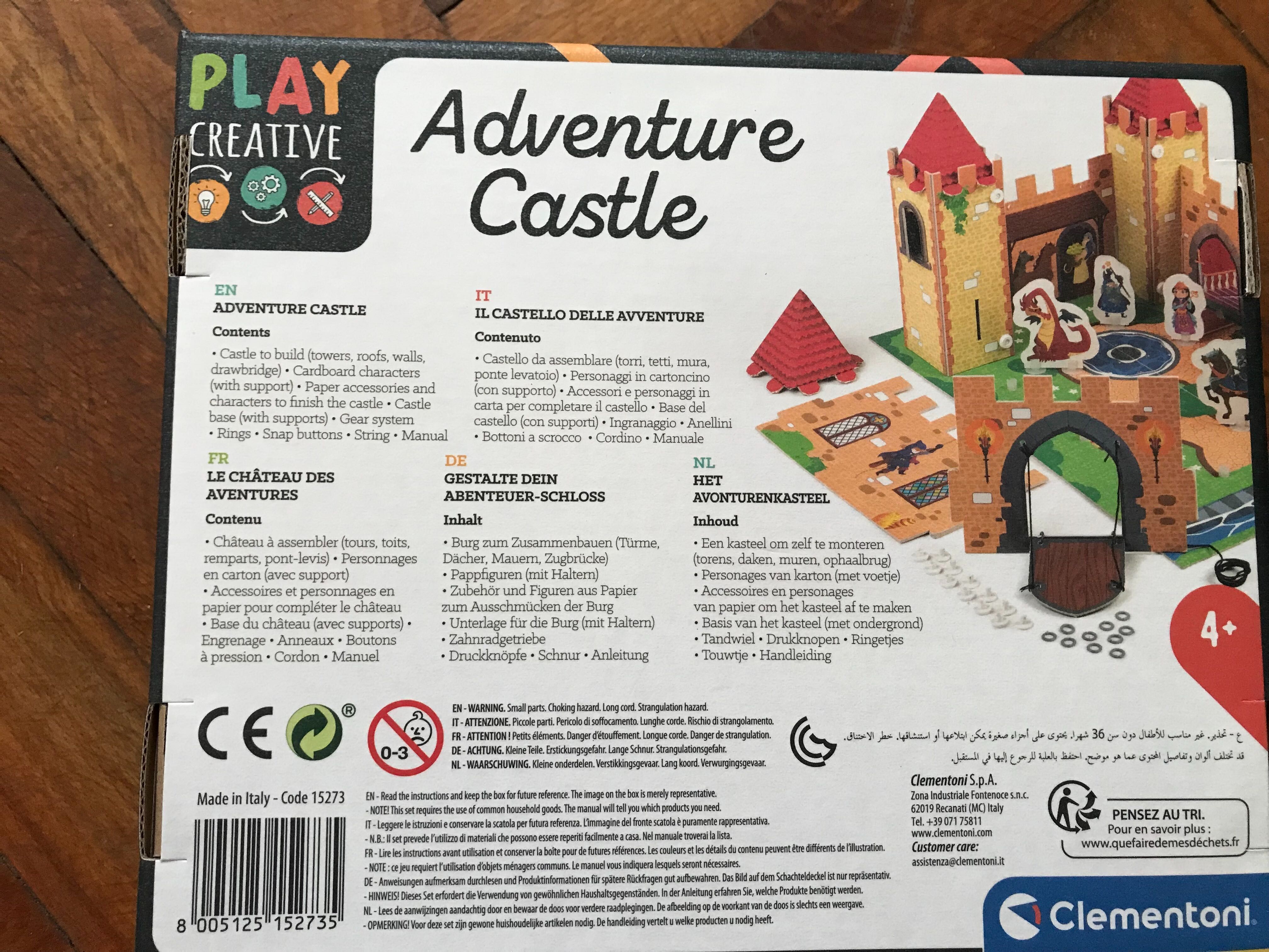 Креативна детска игра/Adventure castle Clementoni