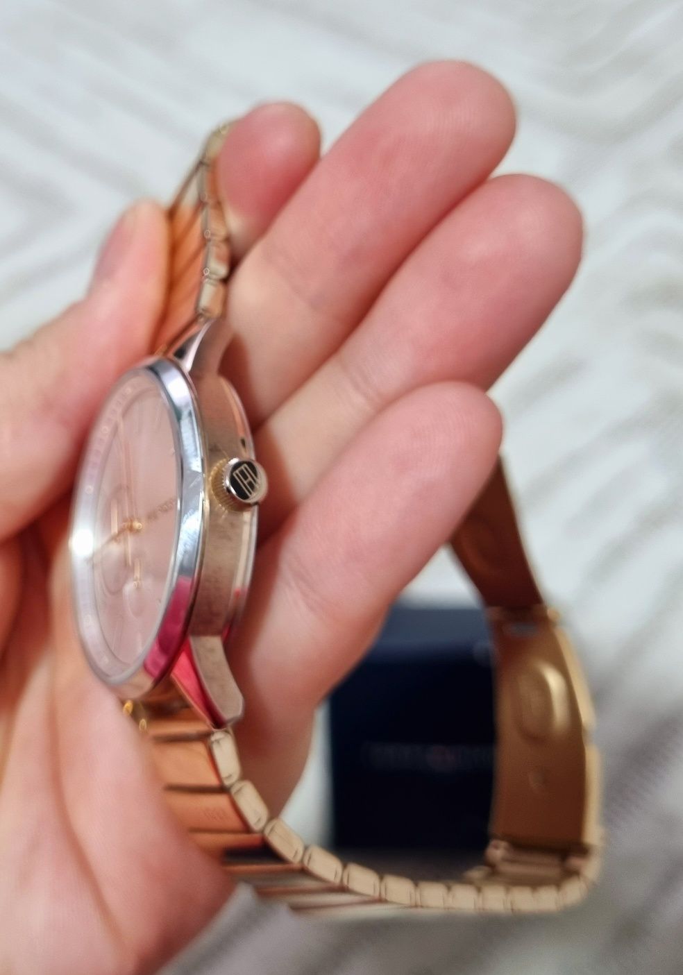 Ceas Tommy Hilfiger Broke rose gold