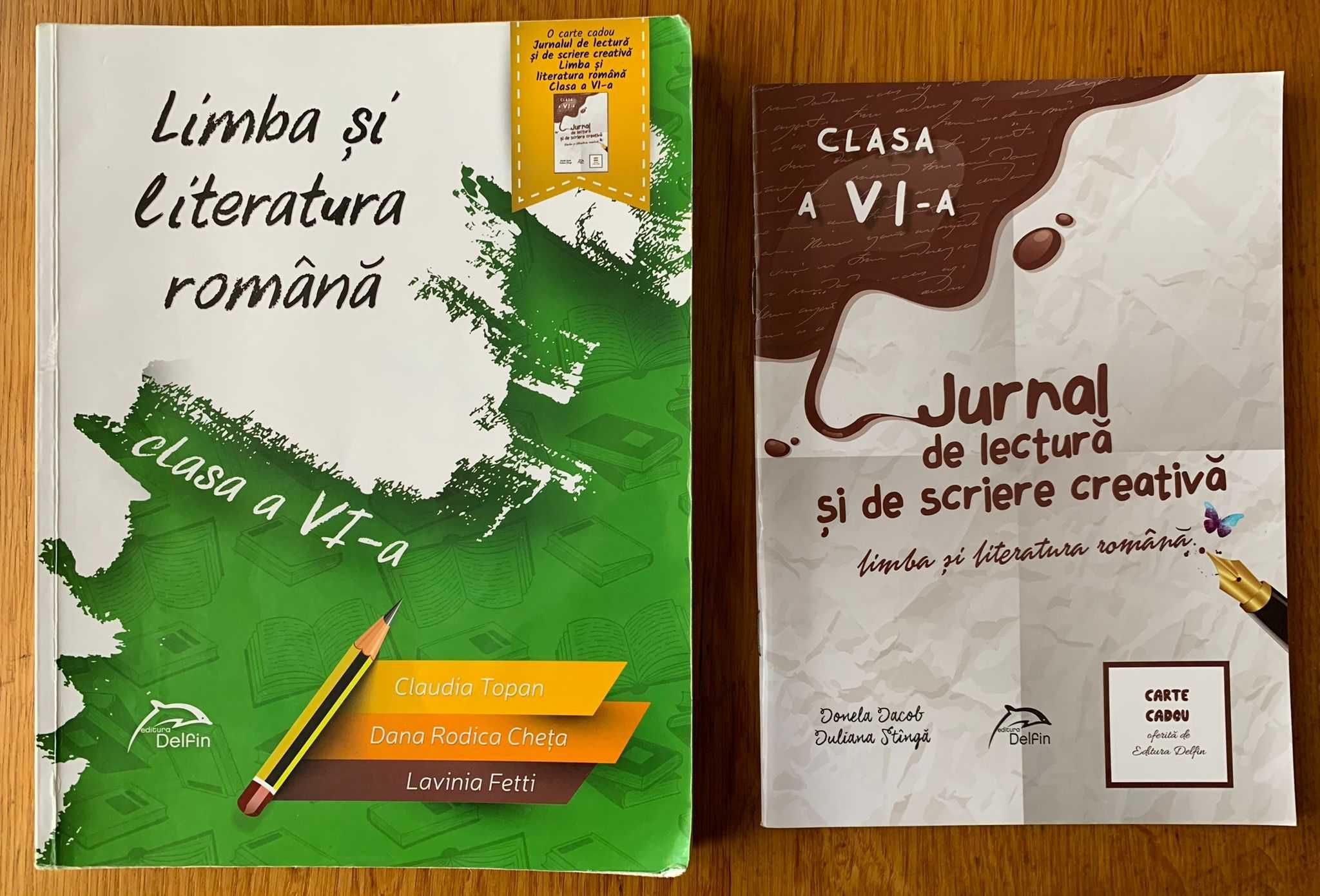 Culegere de Limba și Literatura Română si Jurnal, Clasa a VI-a