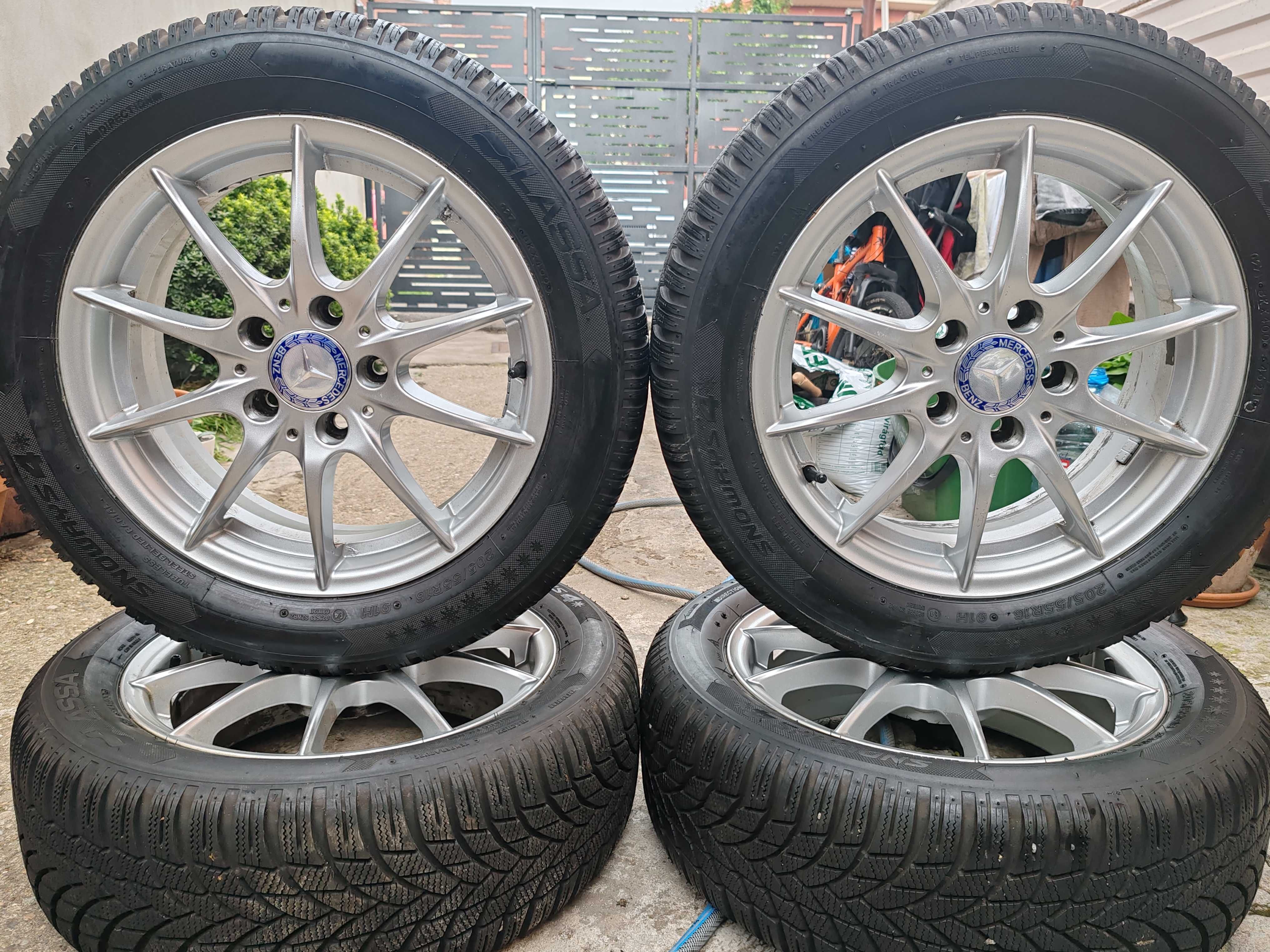 Jante Originale MERCEDES 5x112 R16 205 55 16 Noi Gama Vag