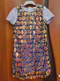 Платье для девочки с пайетками Deloras