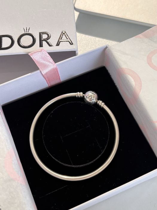 Bratara originala pandora 17 cu bon si cutie