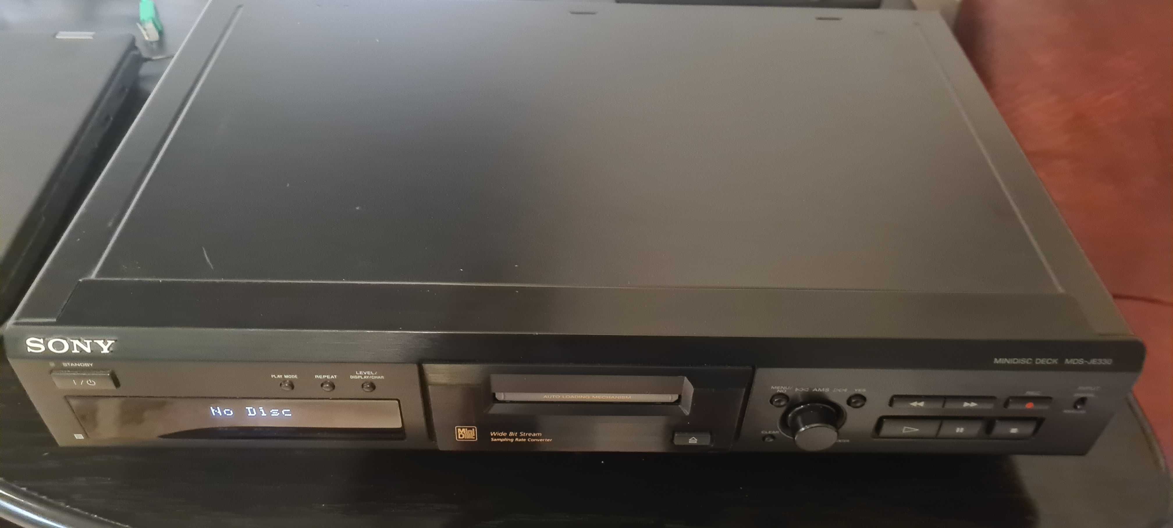 Minidisc deck sony mds-je330