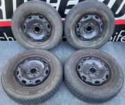 JanteTabla/Cauciucuri14''5x100+165-70-14'M+S-SkodaFabiaVwPoloSeatIbiza