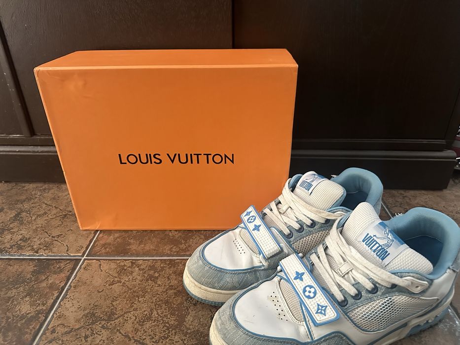 Louis Vuitton baby blue SH marimea 45