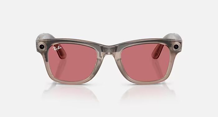 Ray-Ban Meta Wayfarer Watermelon Red