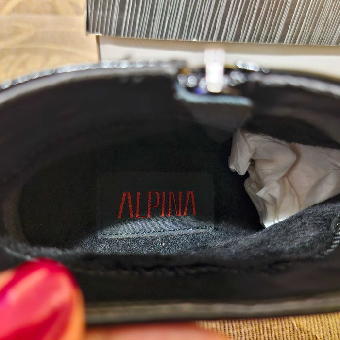 Botine noi, Alpina, marimea 35