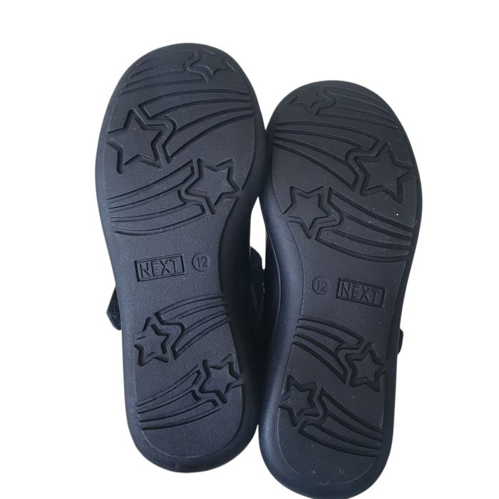 Pantofi NOI Next 30,5 negru, fete, spuma memorie, potriviți la școală