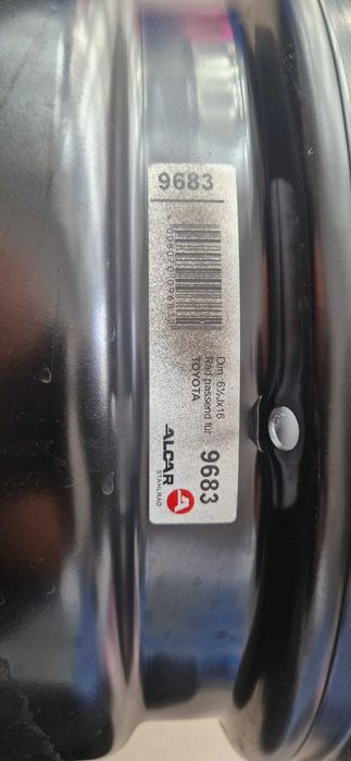 Железни джанти 16" TOYOTA 5х114.3