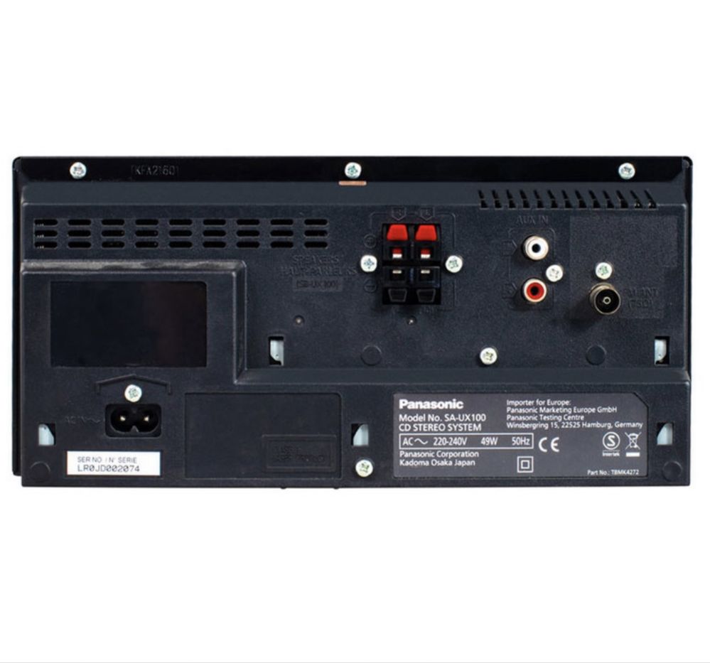 Аудио система PANASONIC SC-UX100E-K