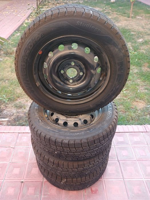 Автошина с диском. NEXEN WINGUARD ise 185/65R14 хорошом сочетанием