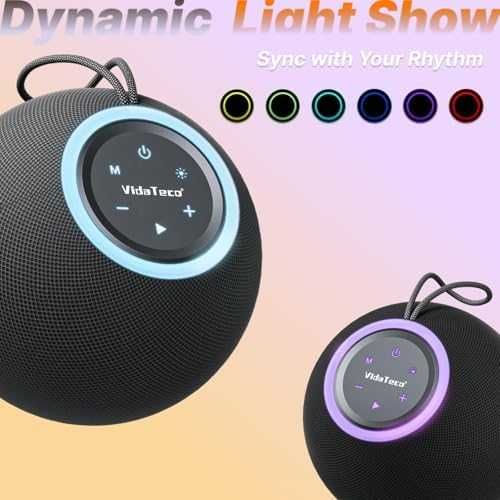 Нова Bluetooth колонка 30W стерео звук RGB светлини IPX5 водоустойчива