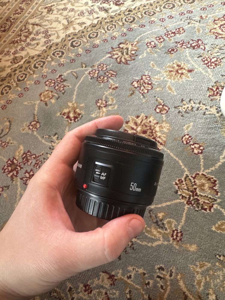 Canon lens ef 50mm 1:1.8 II