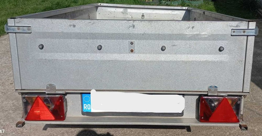 Remorca usoara TPV 2017, 750 kg, 2mx1m
