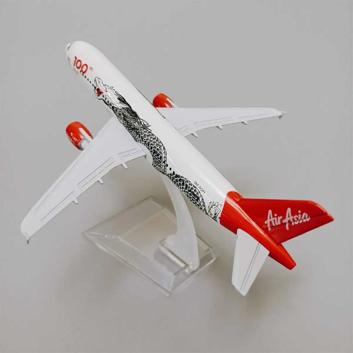 Modele Avion metalic- Model Airbus A320 AirAsia