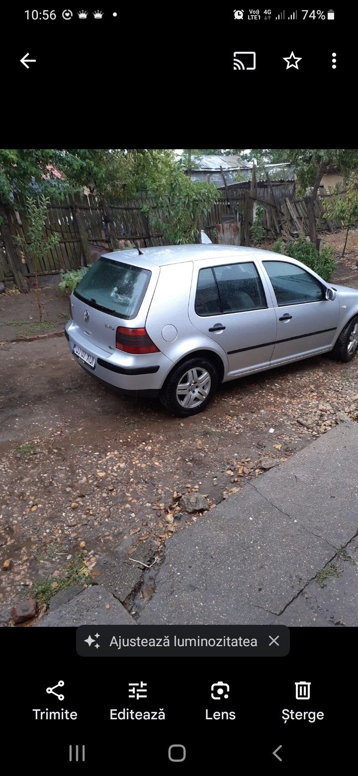 Golf4 1,6 fsi argintiu