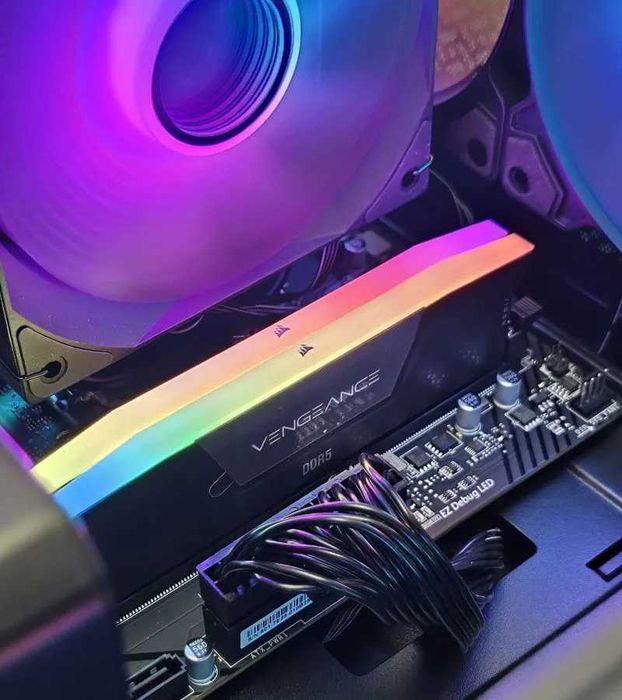 Allstore: RTX5060/Ryzen7700/RAM32/SSD1TB/B650/Геймърски компютър DR002