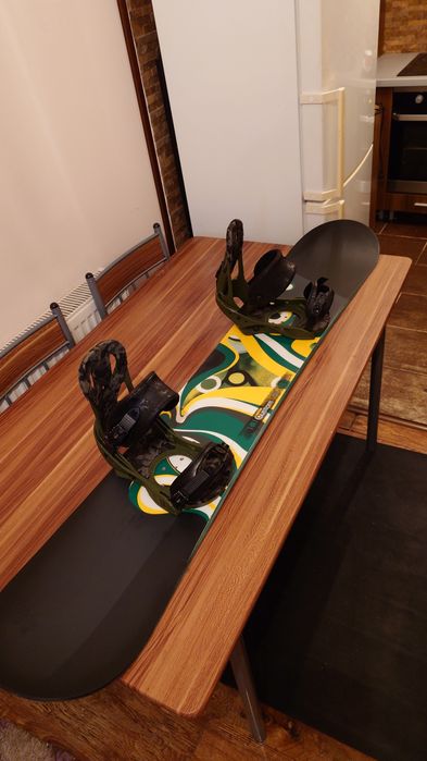 Placa Snowboard Burton Custom 159cm cu legaturi Burton Mission M/L