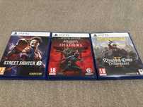 Jocuri PS5 : Ac Shadows , Kingdom Come , Street Fighter