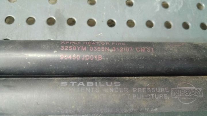 Set amortizoare haion nissan qashqai j10 nj10 jj10e 90450jd01b