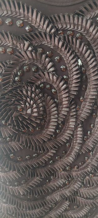 Страхотна вечерна рокля с пайети,размер М