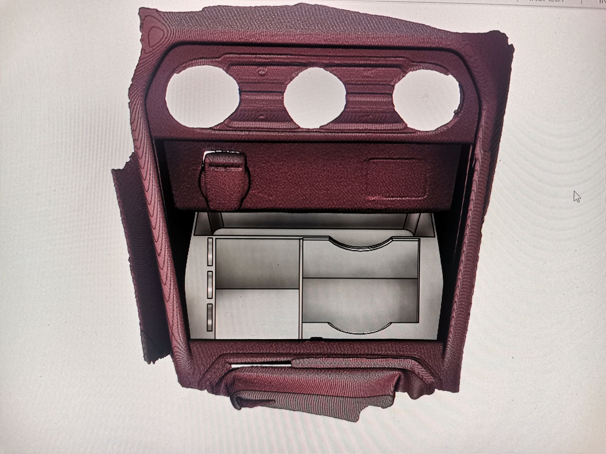 Organizator Dacia Sandero model 2023-2025