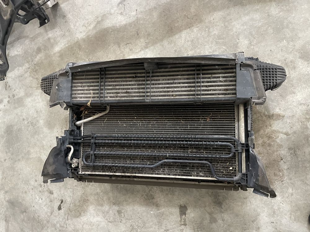 Trager complet radiatoare Mercedes W204 c class armatura panou frontal