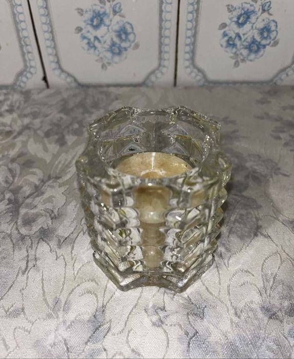 Lumanare/sticla/decoratiune