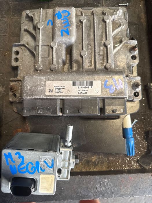Calculator injecție kit pornire renault megane 3 1.5 dci euro 5 115 cai