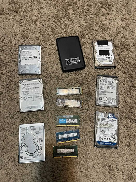 Vand HDD laptop hard disk 500GB 1000GB 2000Gb 1T 2T SSD M2 128GB 275Gb