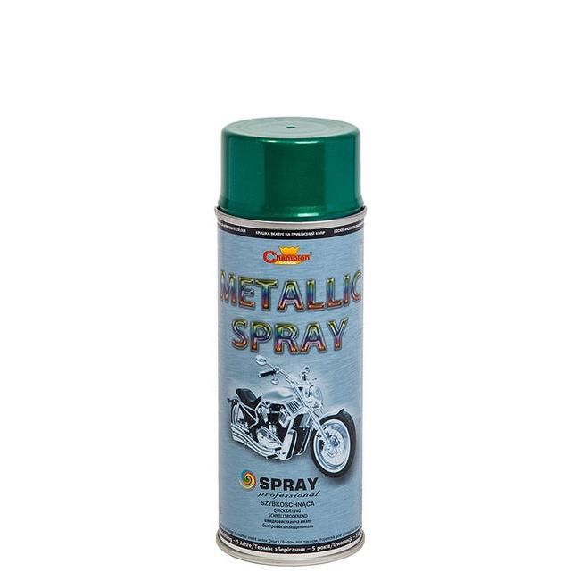 Spray Vopsea 400ml Metalizat Acrilic Verde Champion Color