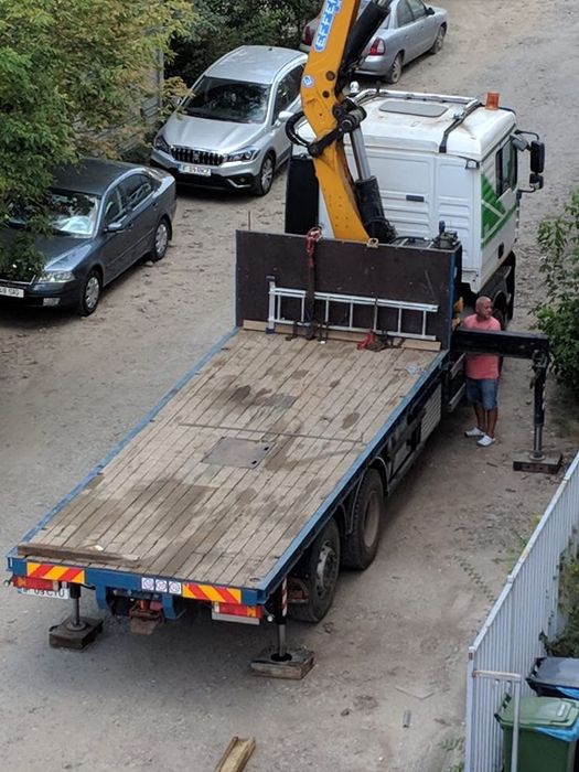 Macara.camion.platrorma.hiab