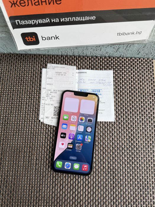 НОВ !ЛИЗИНГ*38лв/м iPhone 16e*Black айфон 16е ЧЕРЕН 128GB