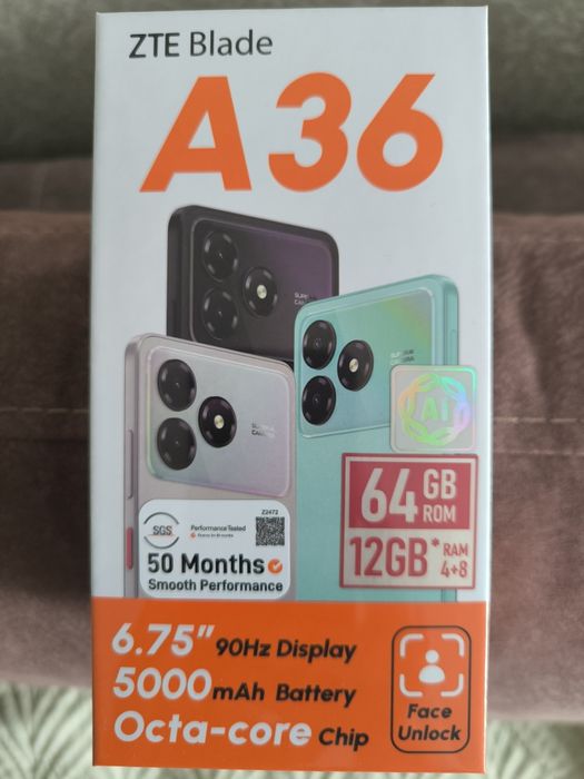 Продам телефон ZTE blade a36