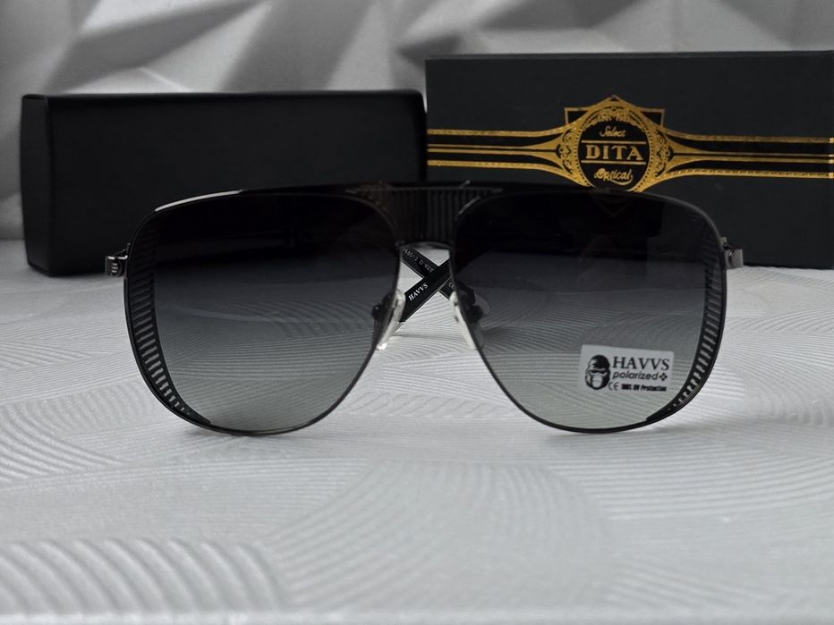 Мъжки слънчеви очила dita с капаци отстрани с поляризация