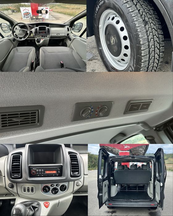 Opel Vivaro 2013 / 9 locuri / 2.0 DCI / Lung / Clima / 2 usi culisante