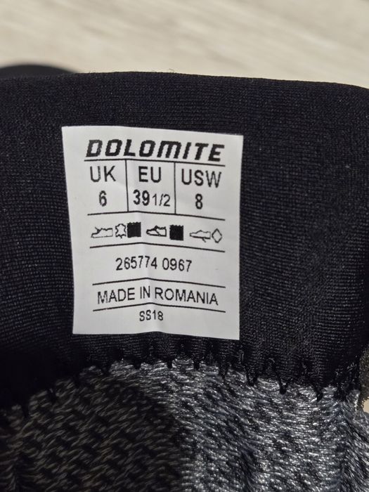 Ghete dama drumetie Dolomite GTX  39 1/2