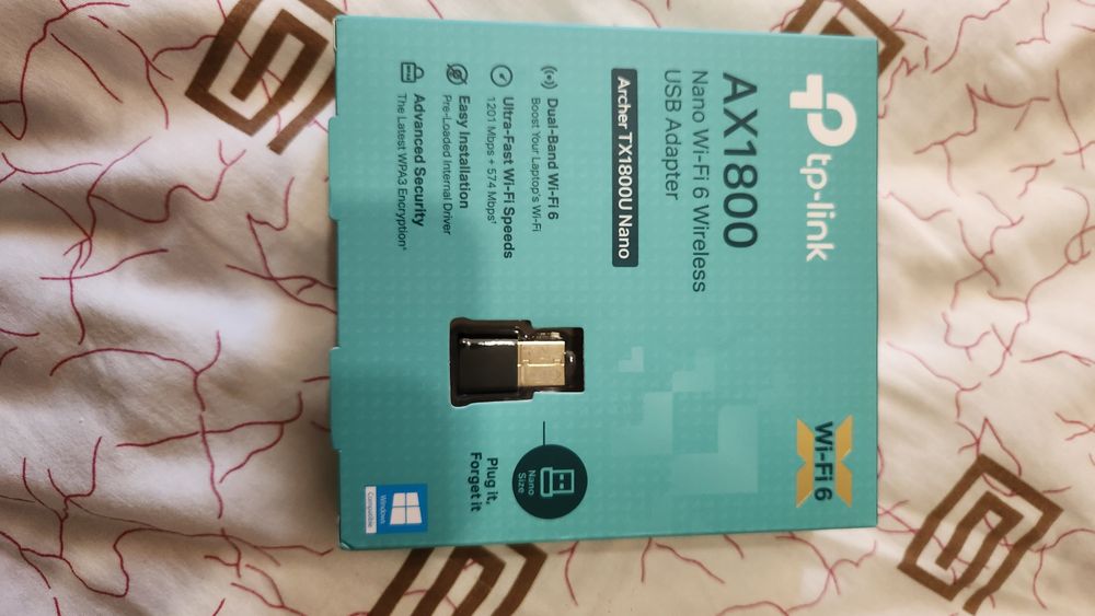 Wi-Fi адаптер TP-LINK Archer TX1800U Nano