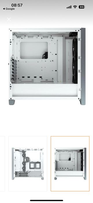 Corsair ICUE 4000X RGB Sticla securizata NOU!
