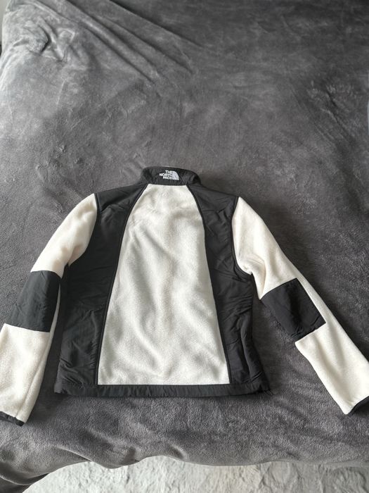 The North Face Polar Sun jacheta fleece dama alb cu negru XS noua