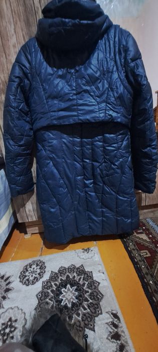 Пуховик натуральный мех