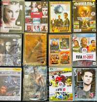 Кино, игры на DVD дисках