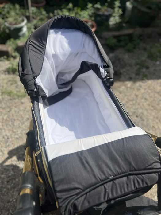 Cărucior copii 3 în 1 Reggio Adamex Special Edition Gold