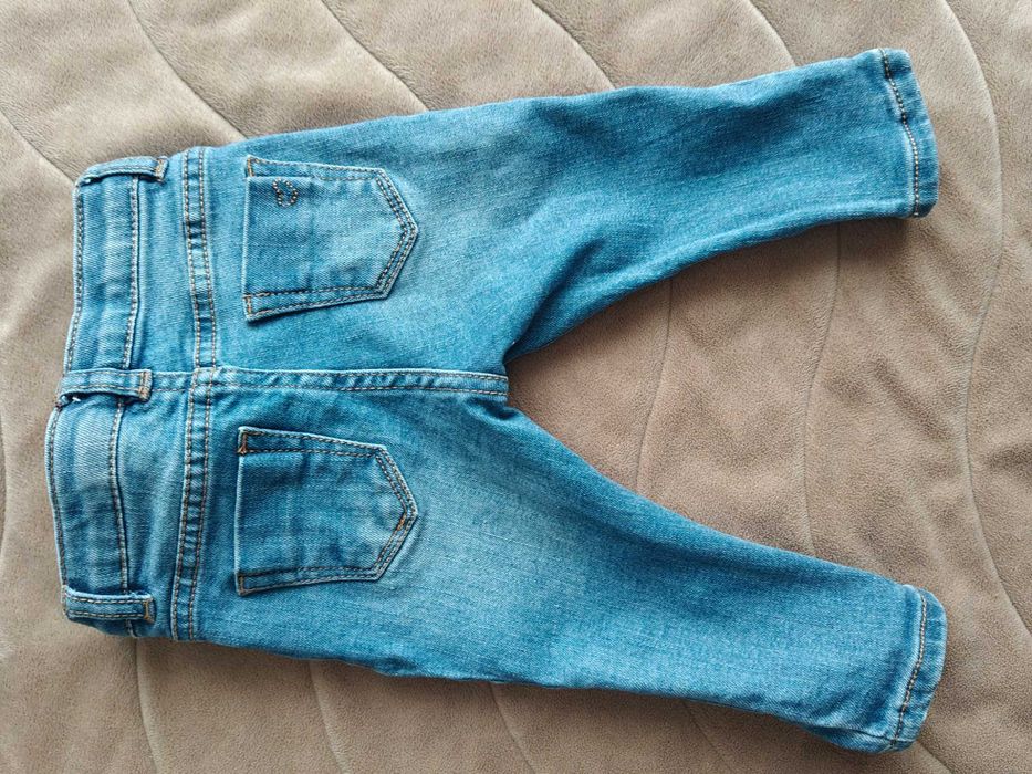 Дънки и риза Зара плюс пролетно яке, размер 68.