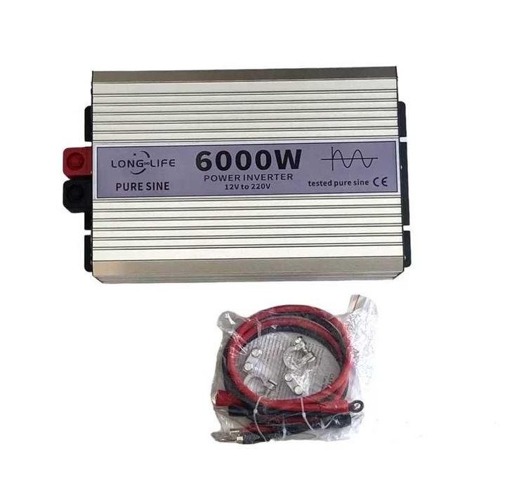 Invertor 6000w 12v/24v Sinus Pur Rulota-Auto-Panouri Solare Unda Pura
