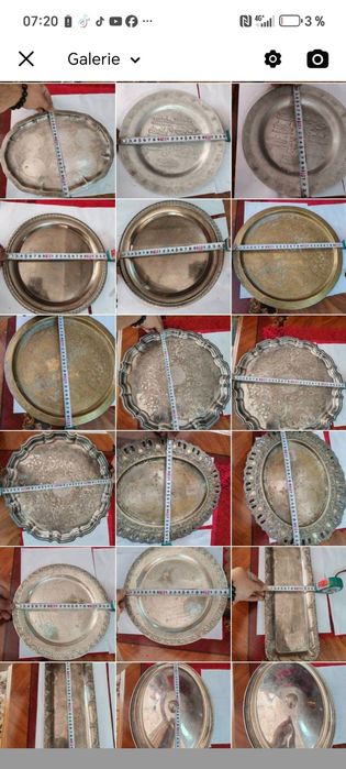 Tavi placate cu argint