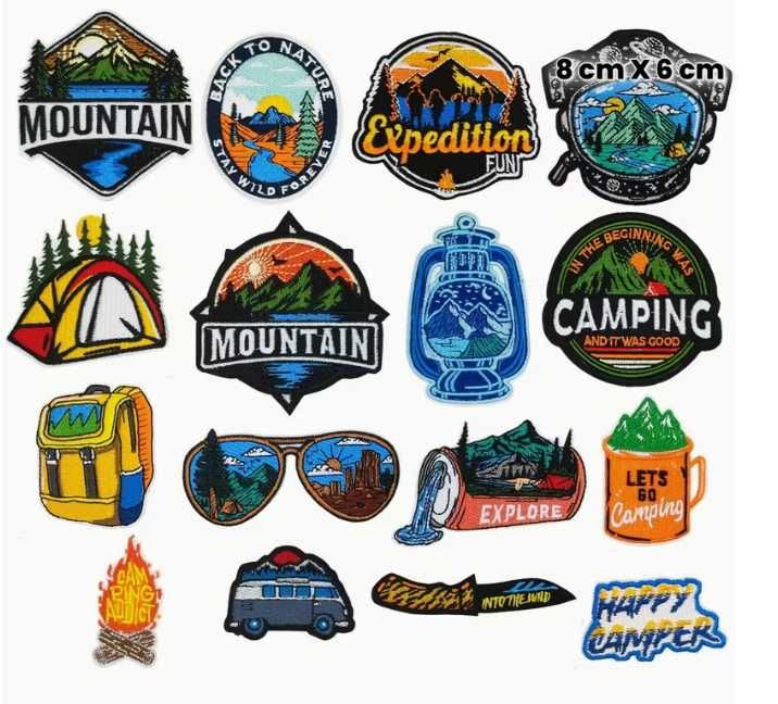 13 bucăți Set de Patch-uri set kit peticuri Drumetie