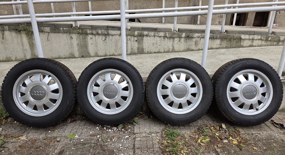 Продавам джанти с гуми 195/65R15 5х112