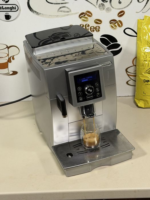 Кафемашина кафе автомат delonghi magnifica с гаранция