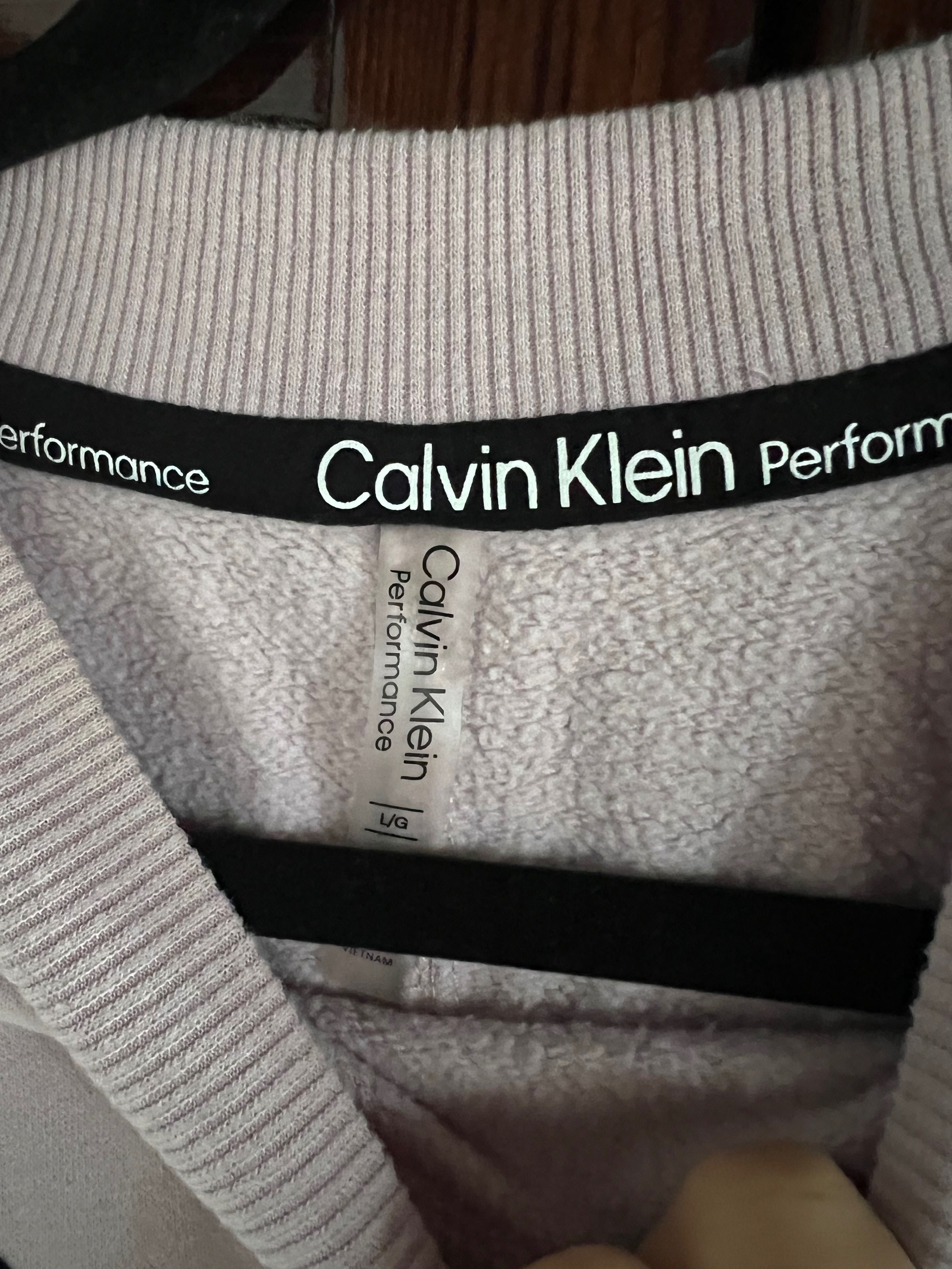 Calvin Klein Суичър в розов цвят